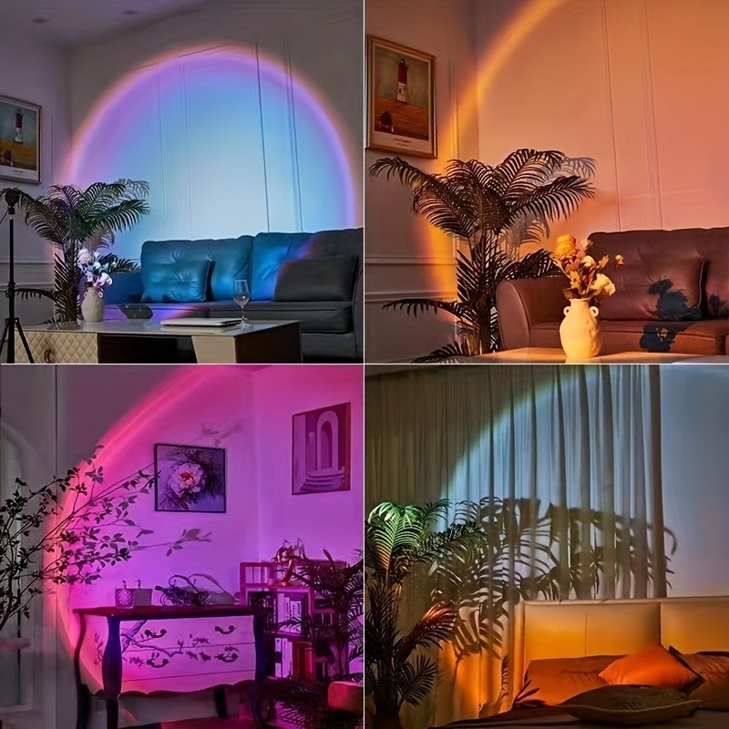 1pc Vibrant Sunset Projection  - огляд і ціна Home Cinema Led Projector