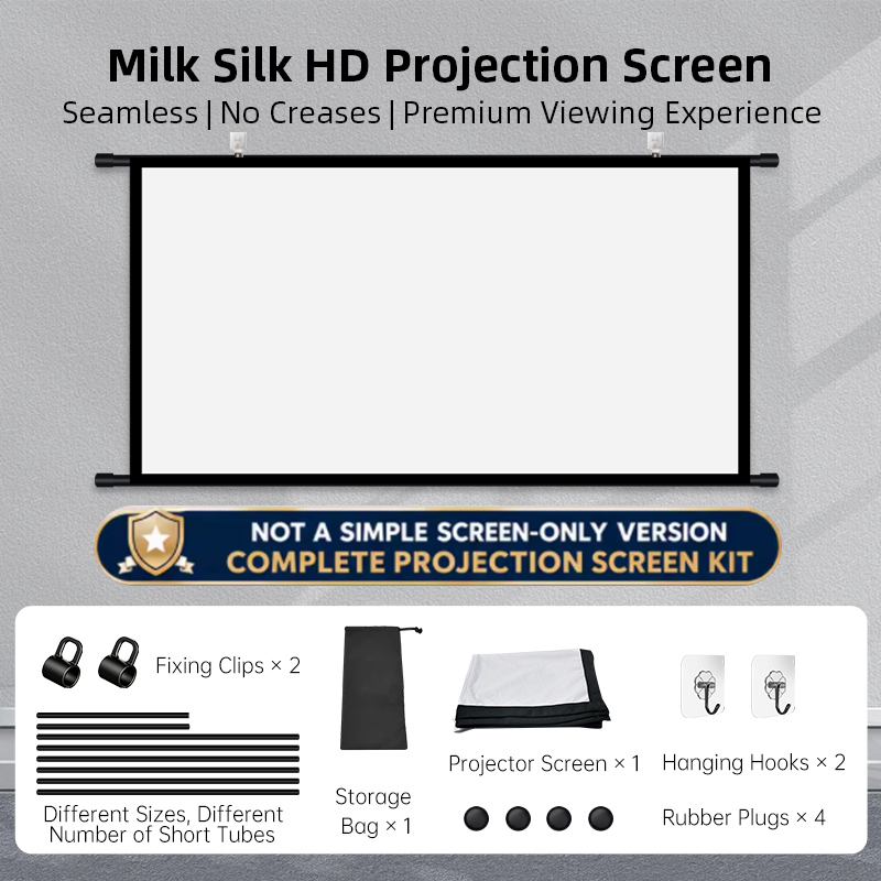 Projector Screen Wall Mounted  - огляд і ціна Home Cinema Blanc