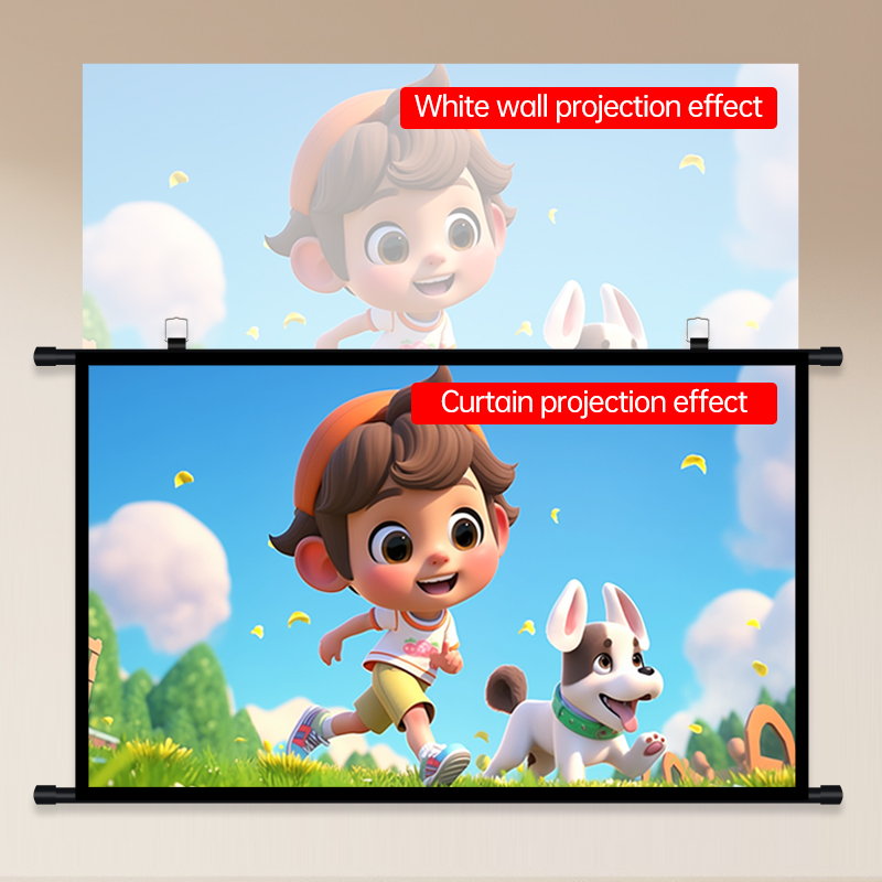 Projector Screen Wall Mounted  - огляд і ціна Home Cinema Blanc
