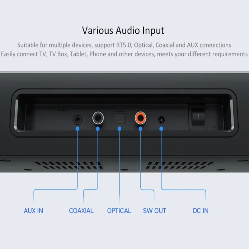 For Xiaomi TV Soundbar Cinema  - огляд і ціна Home Cinema Subwoofer