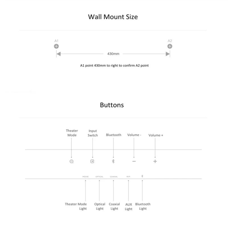 For Xiaomi TV Soundbar Cinema  - огляд і ціна Home Cinema Subwoofer