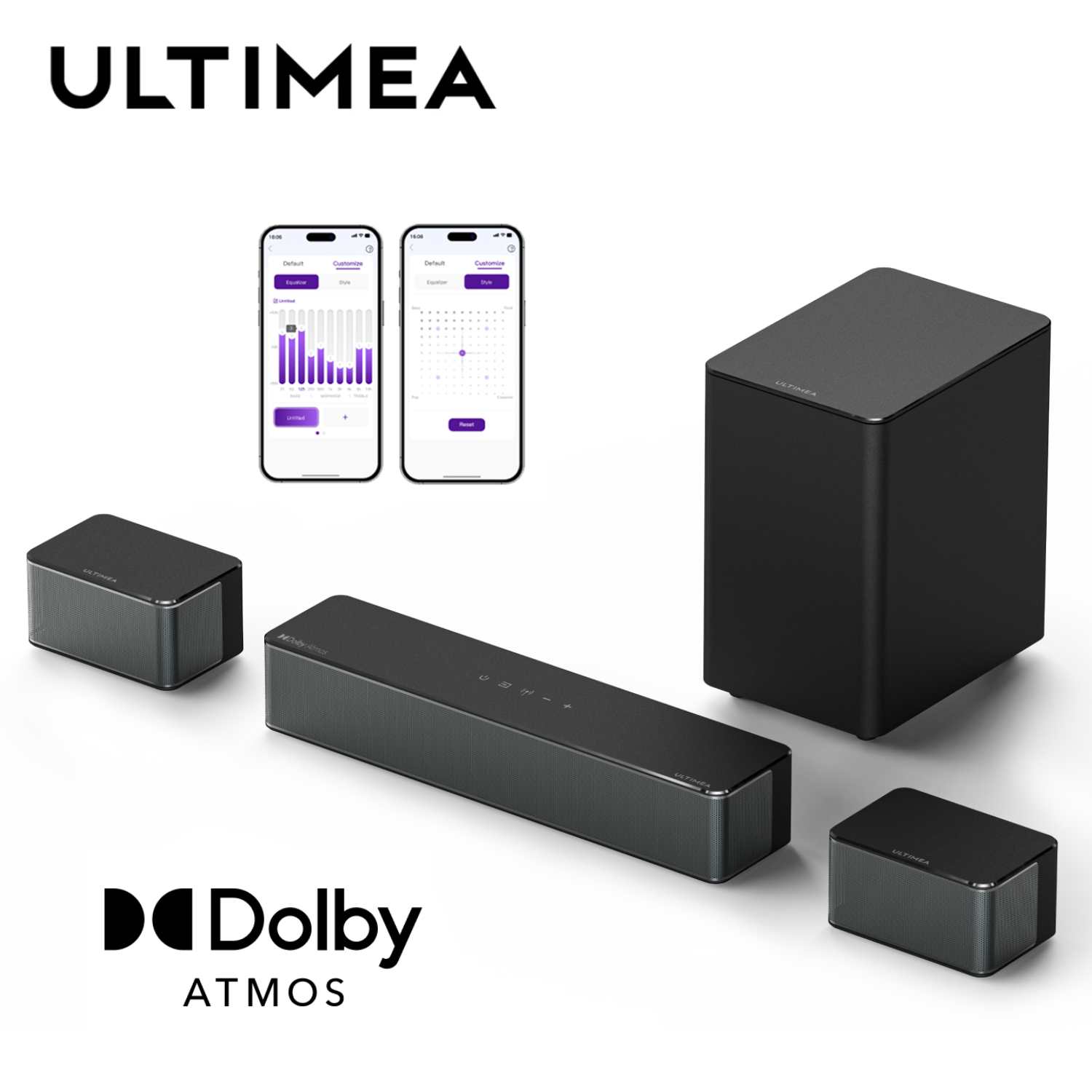 ULTIMEA Poseidon M4T Soundbar  - огляд і ціна Home Cinema Dolby Atmos