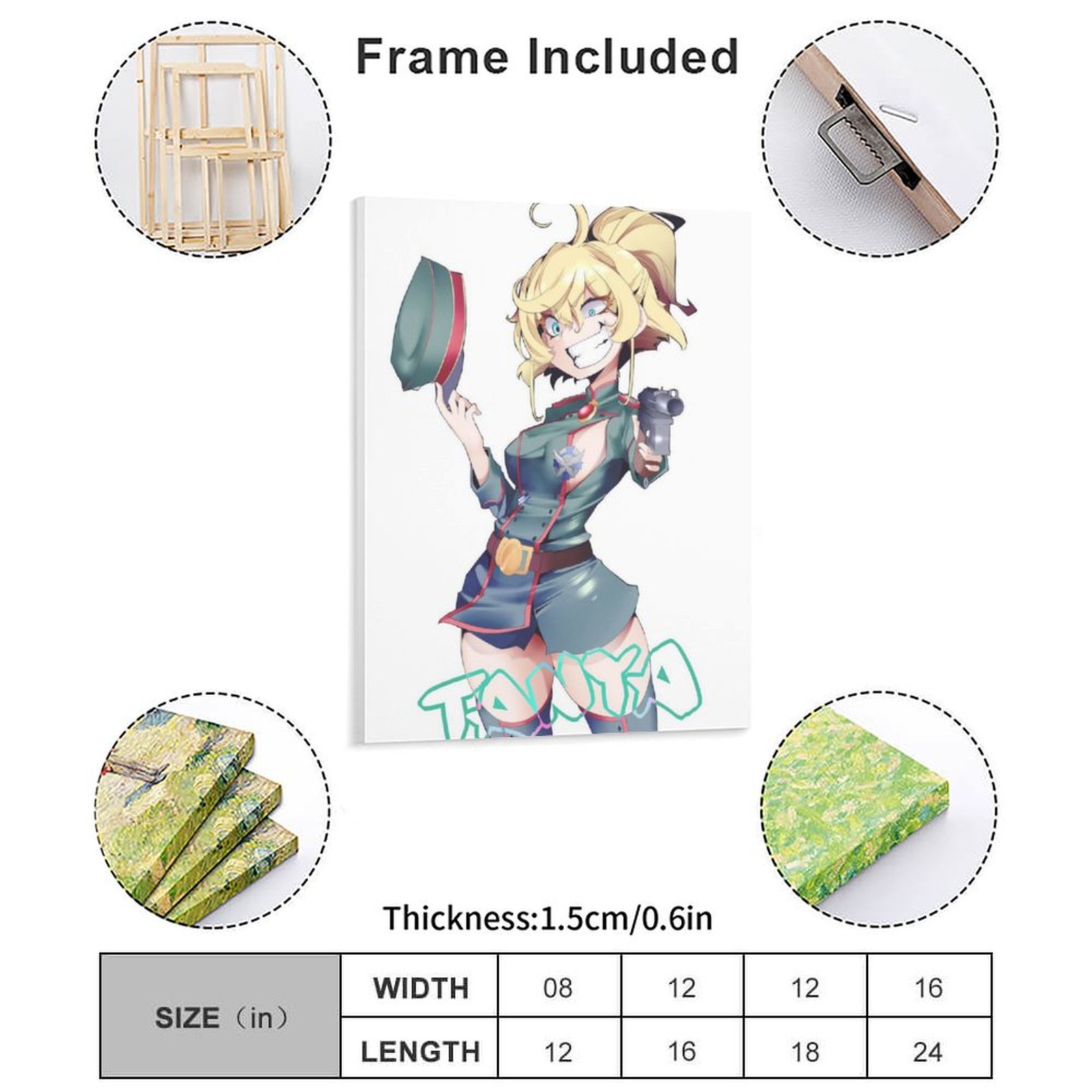 Saga Of Tanya The Evil Poster  - огляд і ціна Home Cinema Wall