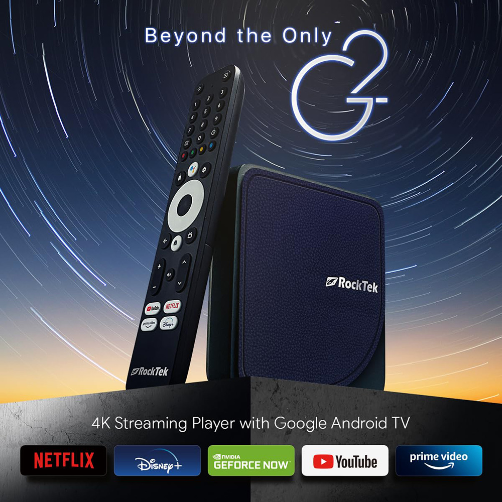 RockTek G2 4K Android TV 14 AT - огляд і ціна Home Cinema Dolby Atmos