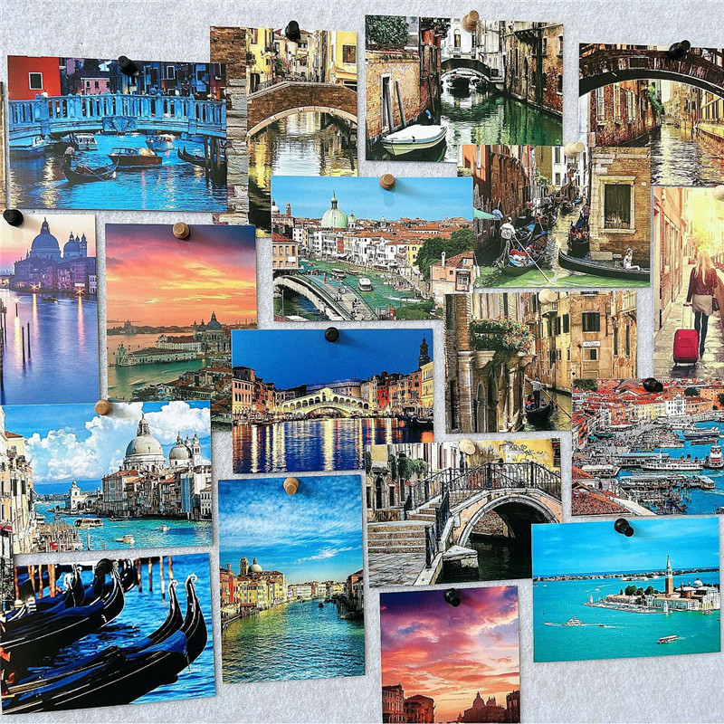30Pcs 10x14cm Travel Landscape - огляд і ціна Home Cinema Wall