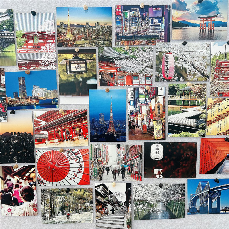 30Pcs 10x14cm Travel Landscape - огляд і ціна Home Cinema Wall