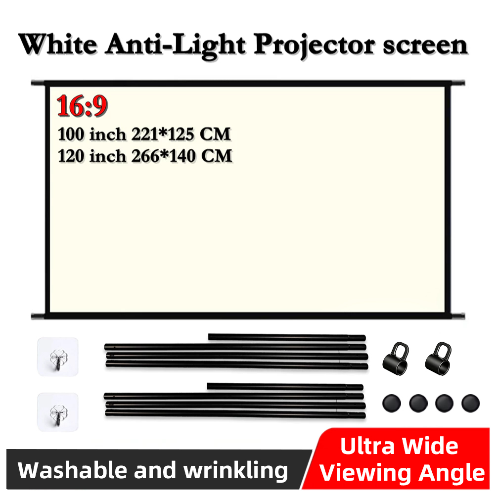 Portable Projector Screen 16:9 - огляд і ціна Home Cinema Blanc