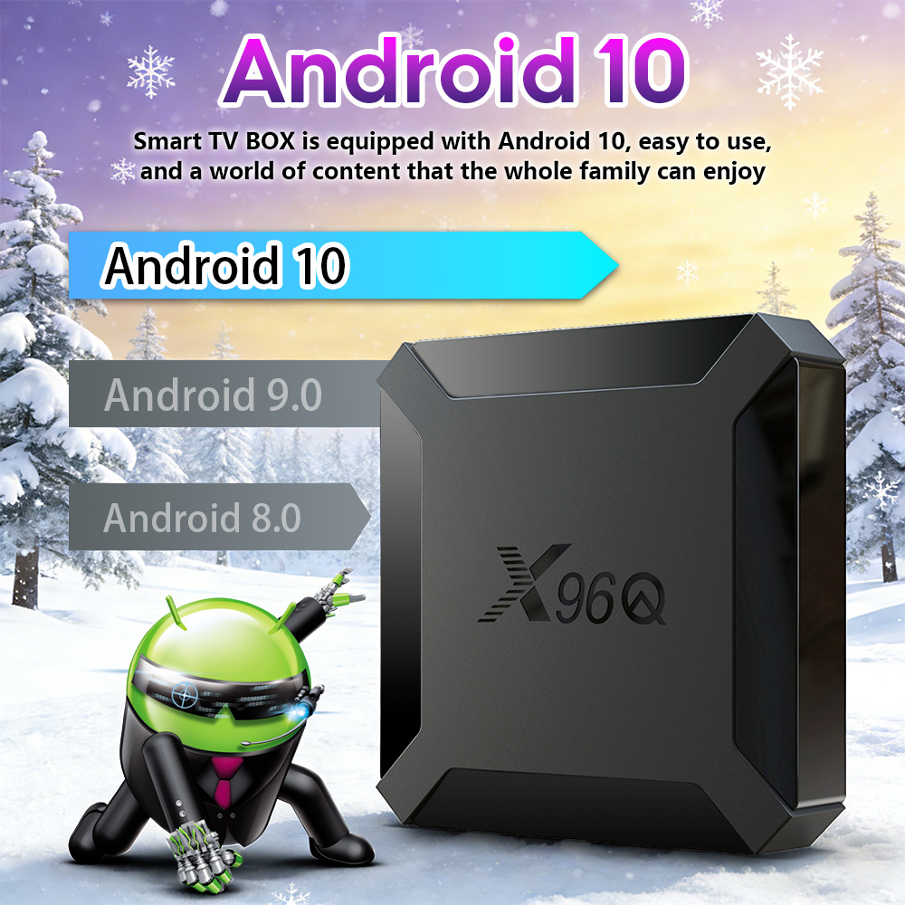 X96Q Android TV Box Quad Core  - огляд і ціна Home Cinema Quad
