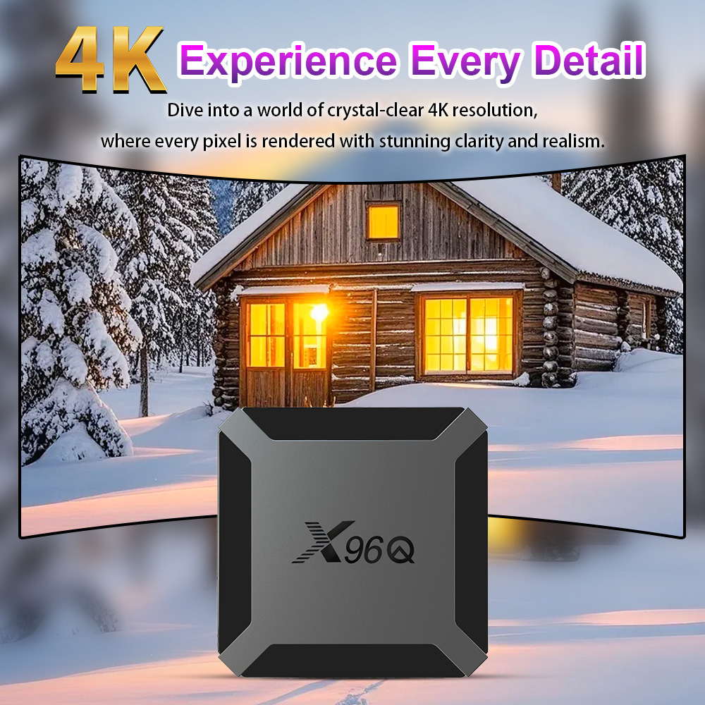 X96Q Android TV Box Quad Core  - огляд і ціна Home Cinema Quad