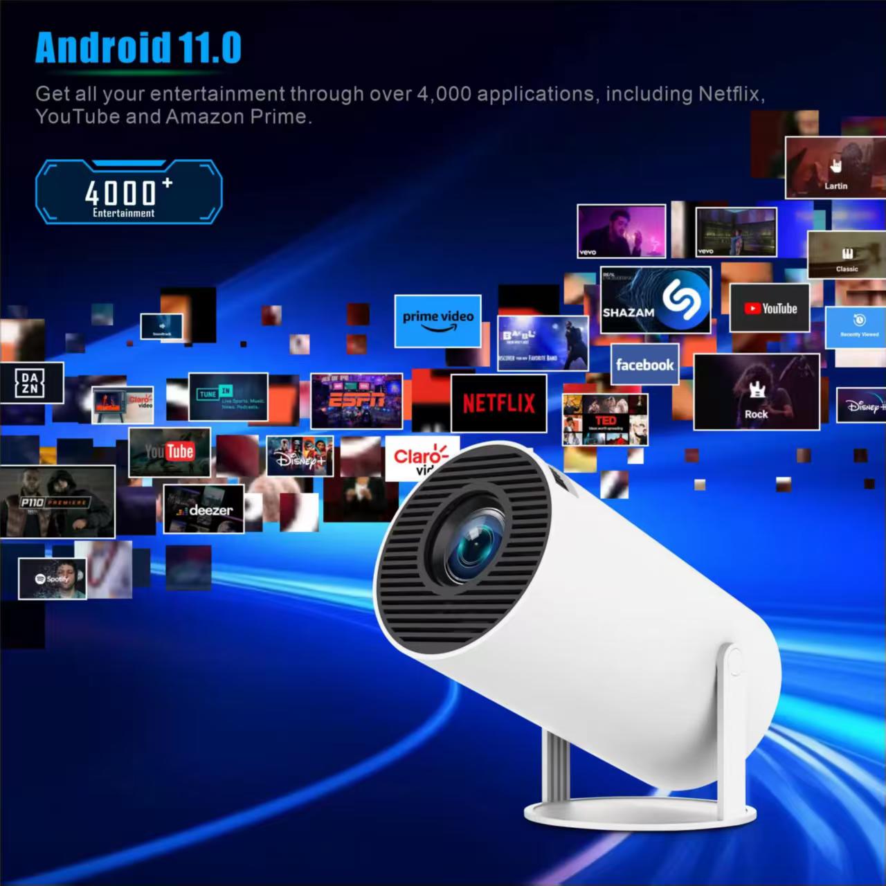 Mini HY300 Portable Projector  - огляд і ціна Home Cinema Mini