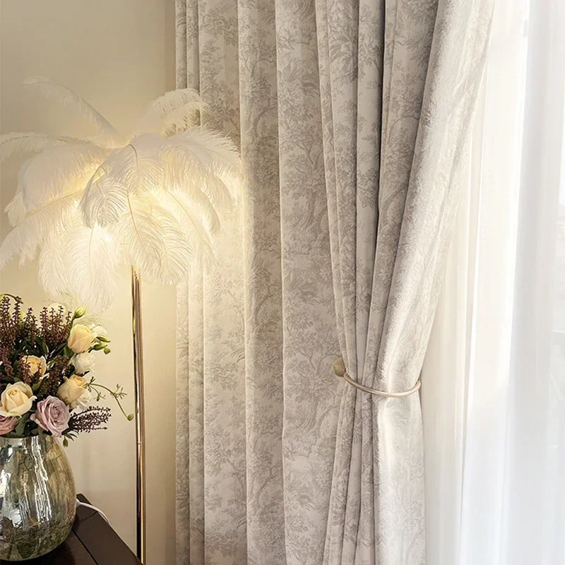 Jacquard Chenille Thickened Bl - огляд і ціна Blackout Curtain Thick
