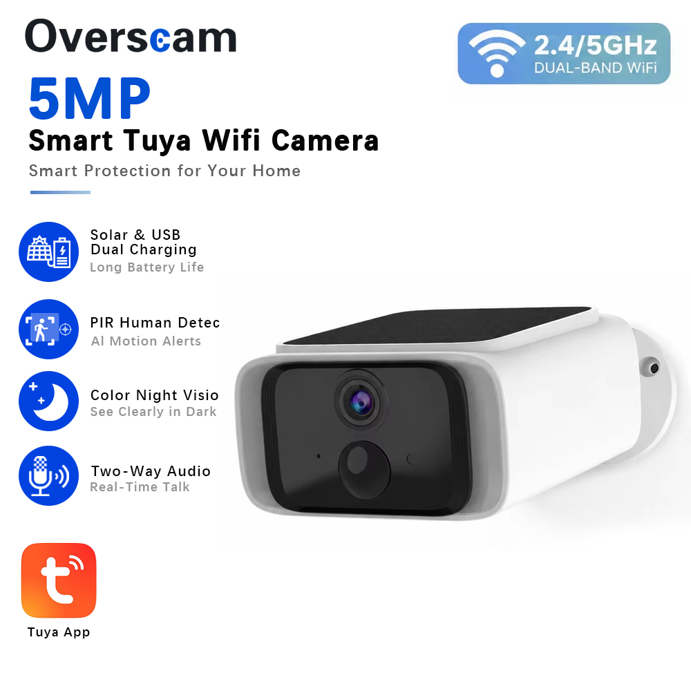 Tuya 5MP Solar Security Camera - огляд і ціна Home Cinema Sony