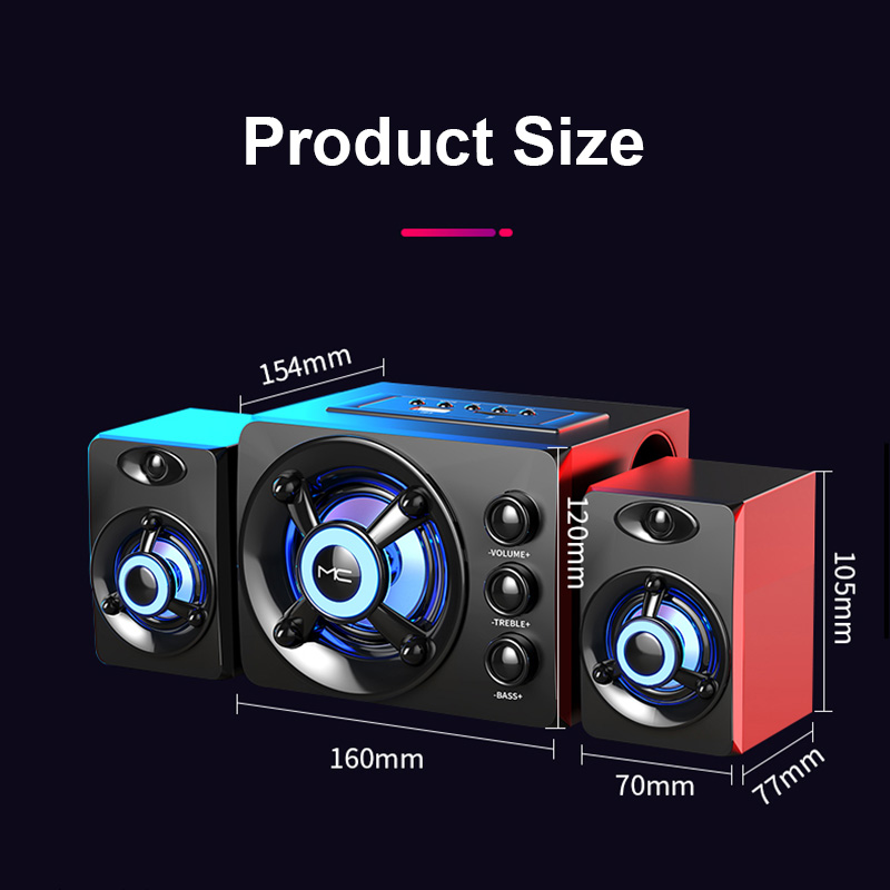 HIFI 3D Stereo Alto-falantes C - огляд і ціна Home Cinema With Wireless Rear Speakers