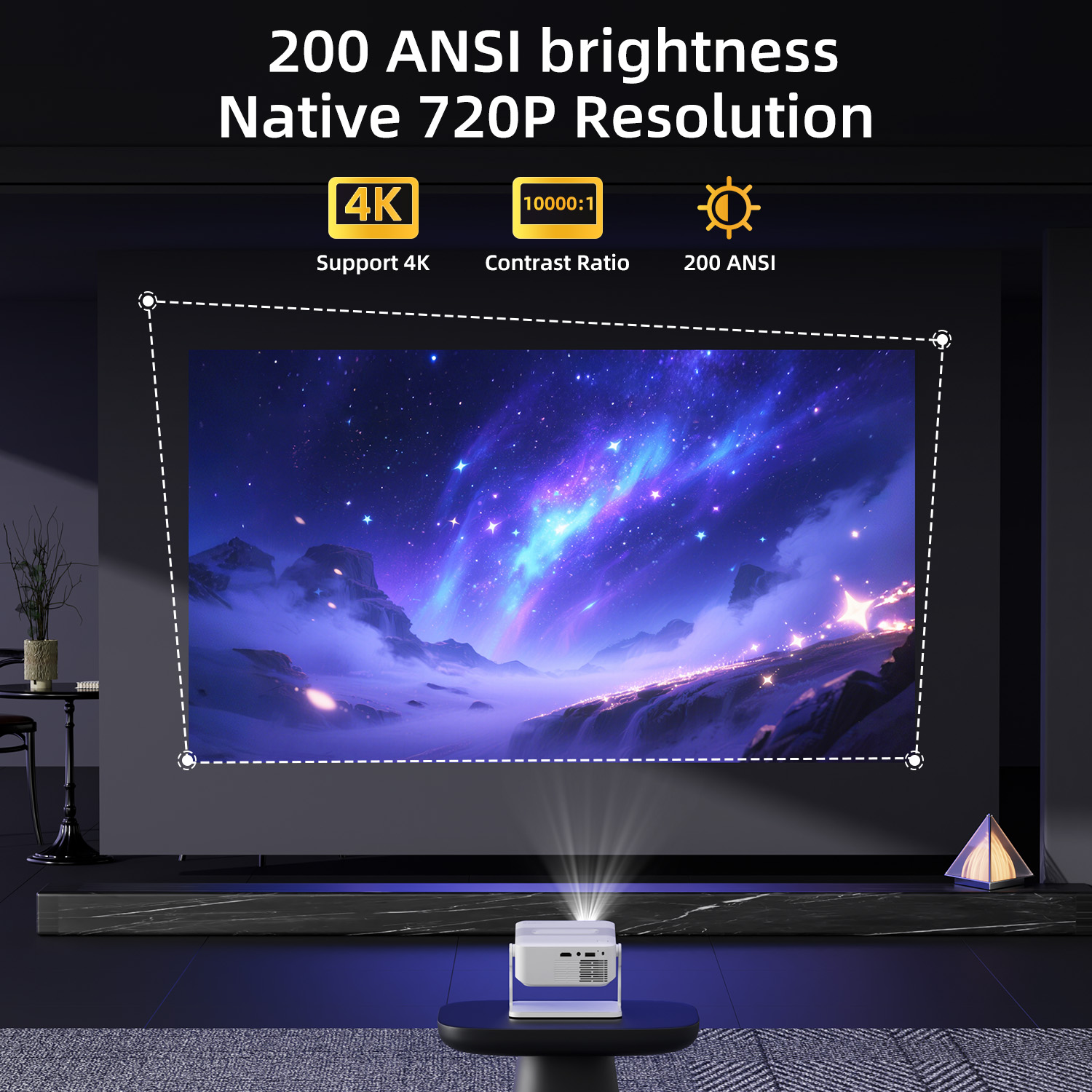 Xnano Projector HA109 4K Andro - огляд і ціна Home Cinema Entertainment