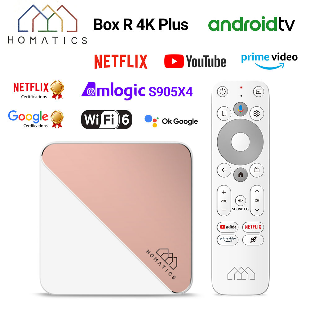 HOMATICS Box R 4K Plus TV Box  - огляд і ціна Home Cinema Dolby Atmos