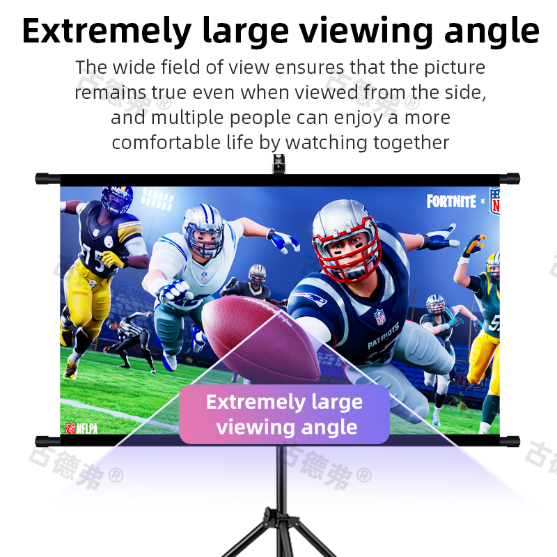 XMJM Anti Light Projector Scre - огляд і ціна Home Cinema Blanc