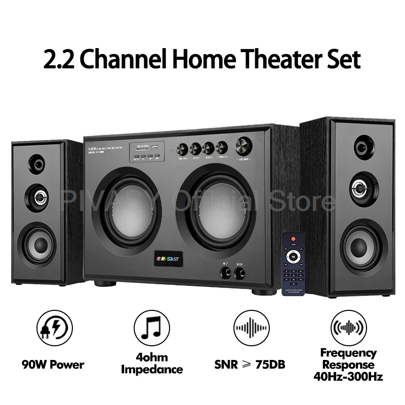 HiFi Bluetooth Combination Sou - огляд і ціна Home Cinema With Wireless Rear Speakers