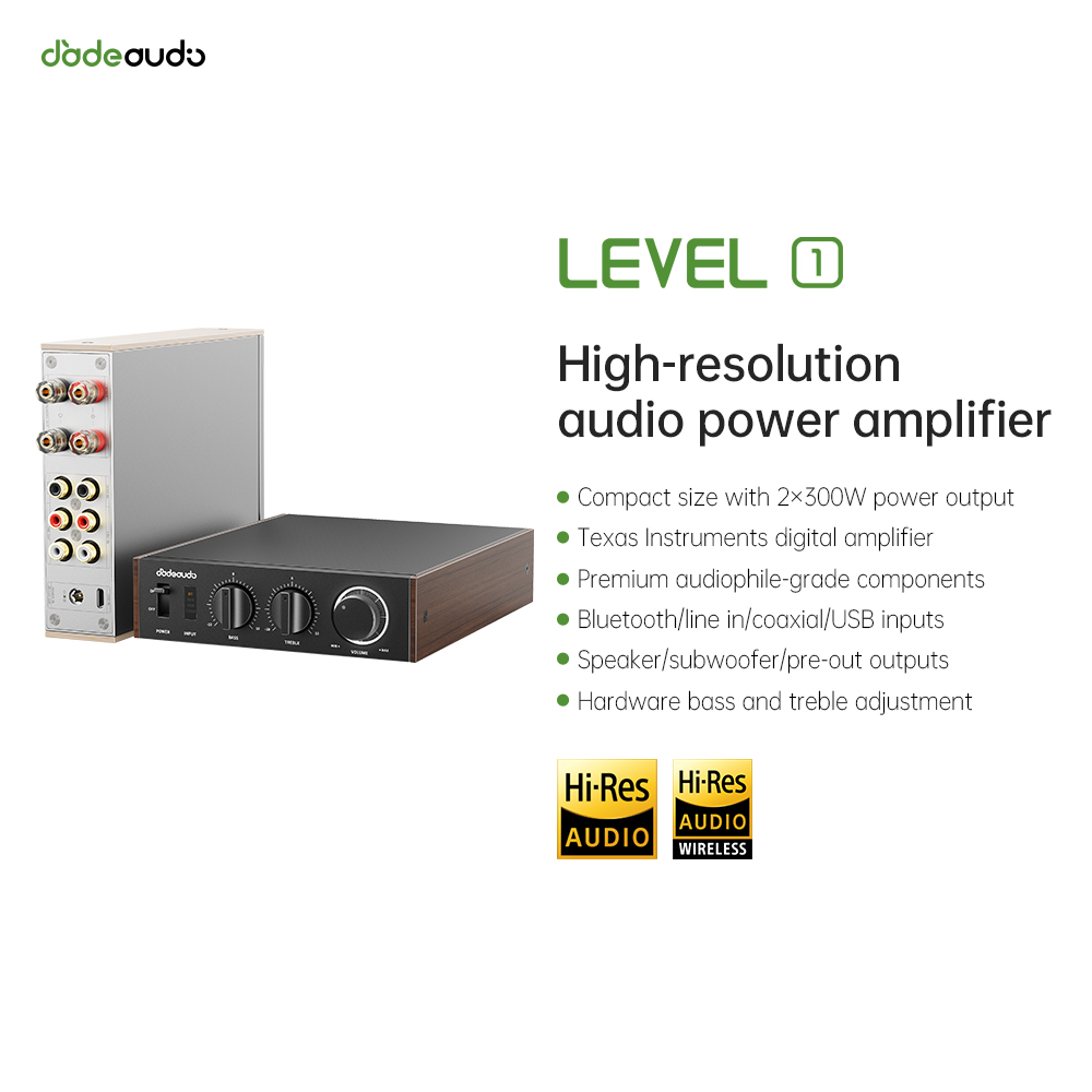 JadeAudio Level 1 Desktop HiFi - огляд і ціна Home Cinema Mini