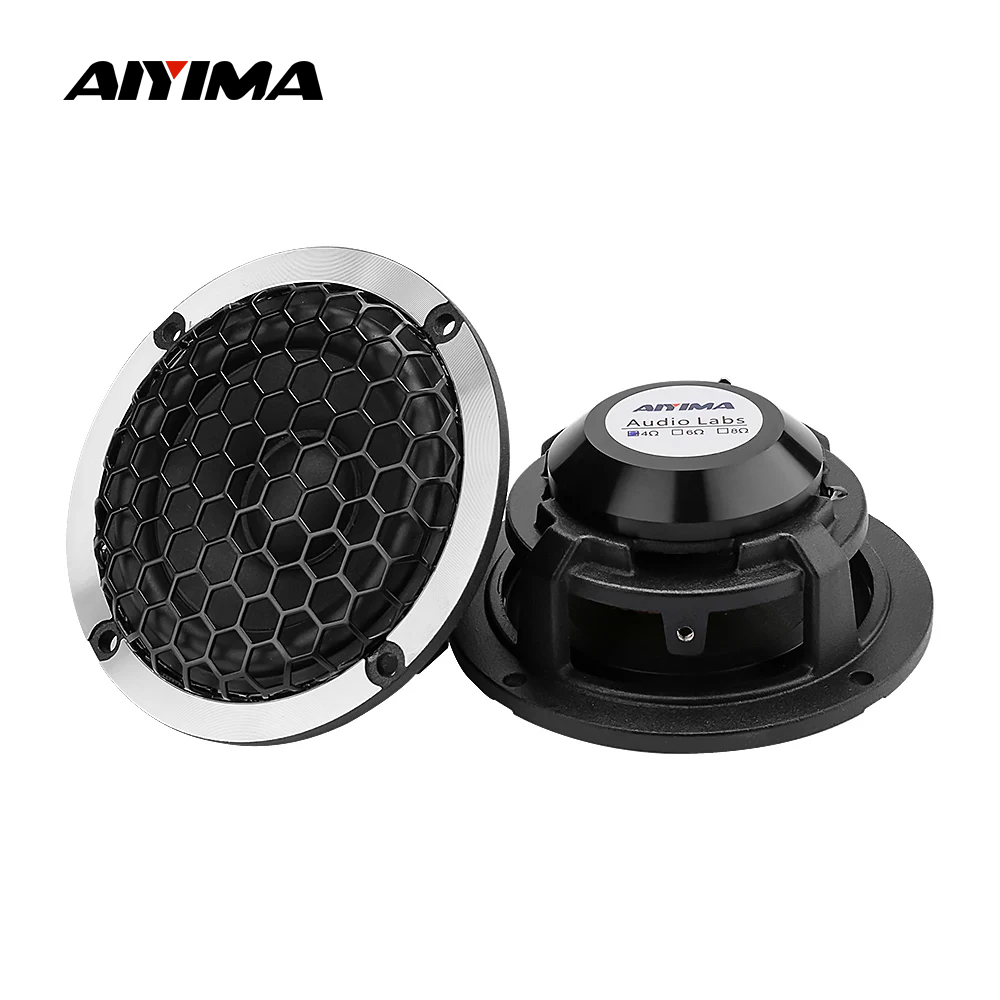 AIYIMA 2Pcs 3 Inch 4 Ohm 15W M - огляд і ціна Home Cinema Audio System