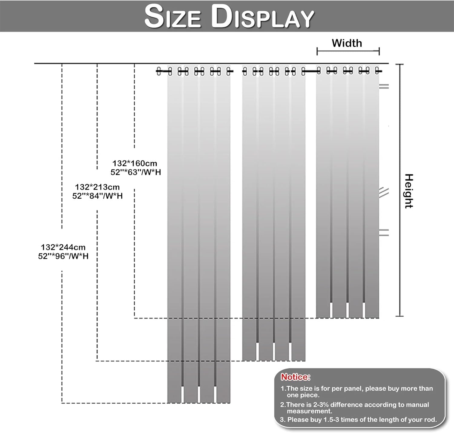 Waterproof Winter Curtains for - огляд і ціна Blackout Curtain Thick