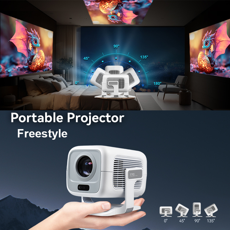 HUAWEISHI 4K Projector Android - огляд і ціна Home Cinema Entertainment