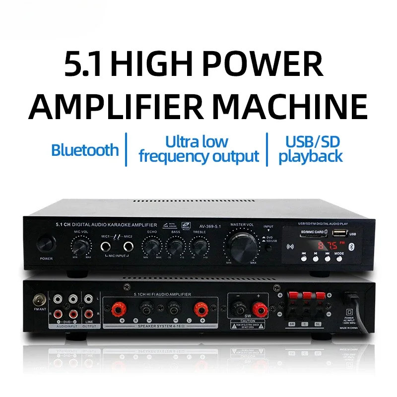 AV-369BT Bluetooth 5.1 Sound S - огляд і ціна Home Cinema Audio System