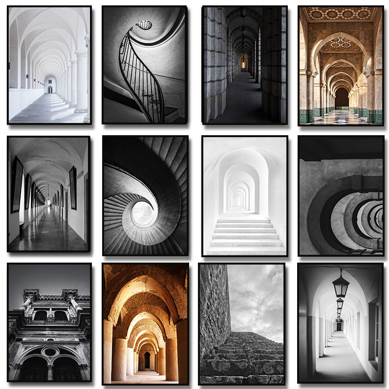 Modern Abstract Black and Whit - огляд і ціна Home Cinema Wall