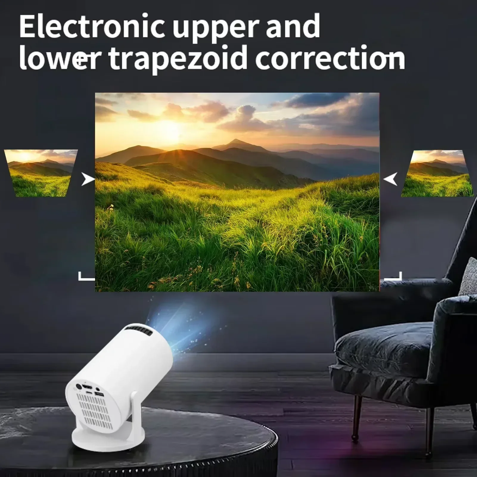 New  Mini HY300  Projector 4K  - огляд і ціна Home Cinema Mini